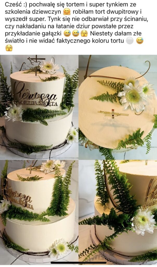 opinia o kursu Zrób swój idealny tort