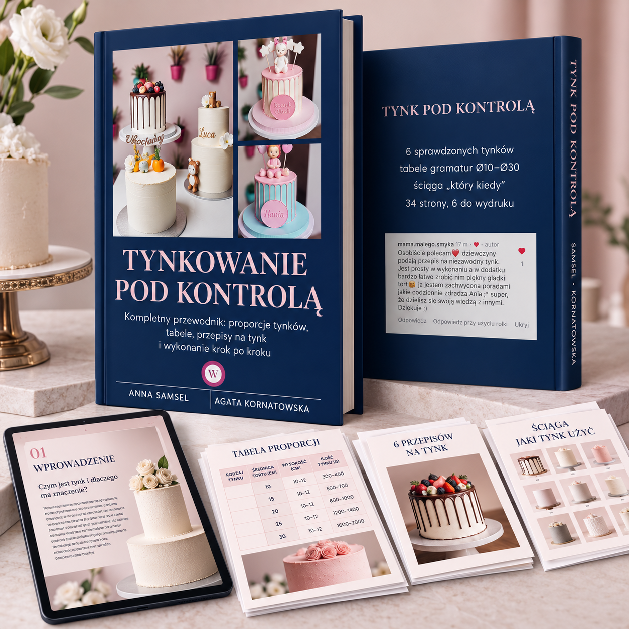 Mockup e-booka Tynk pod kontrolą