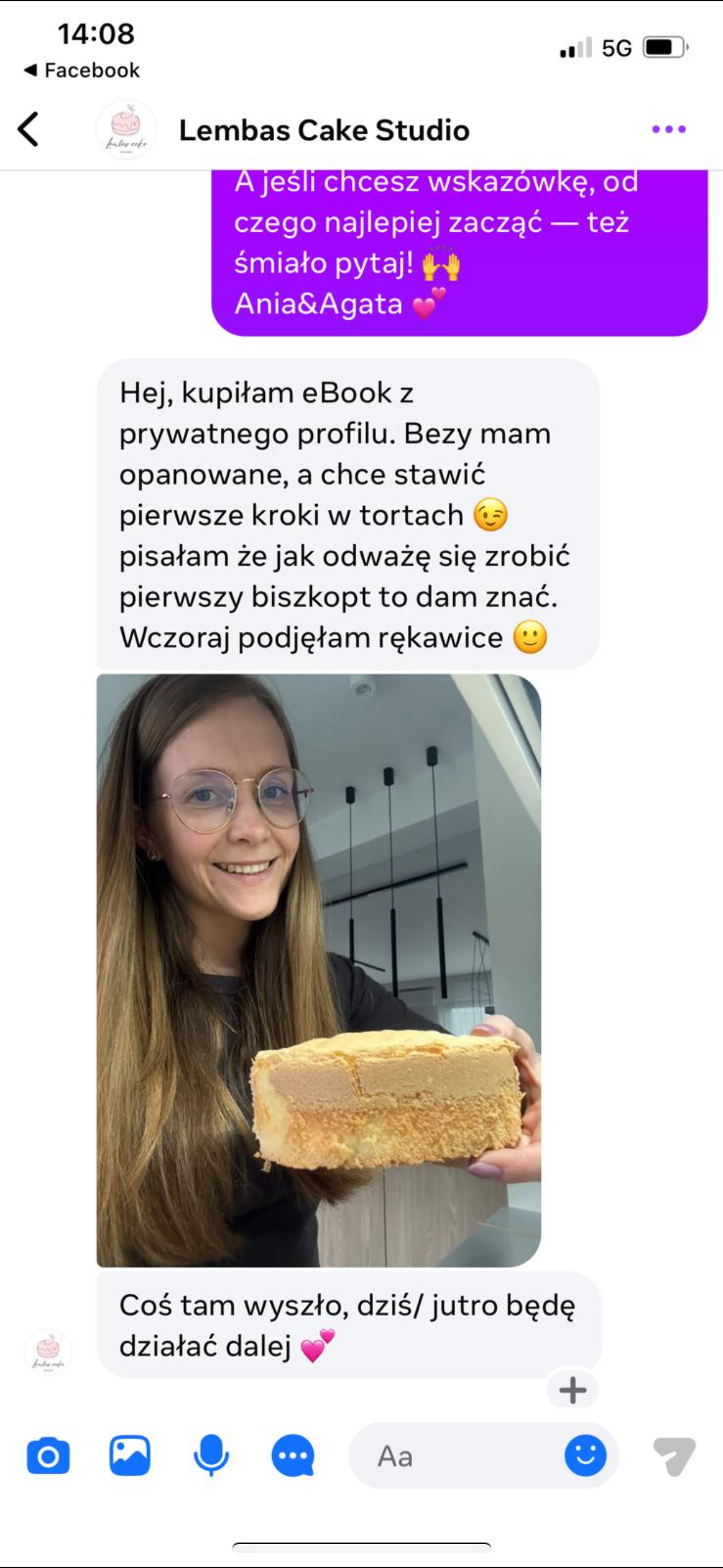 Opinia klientki o szkoleniu