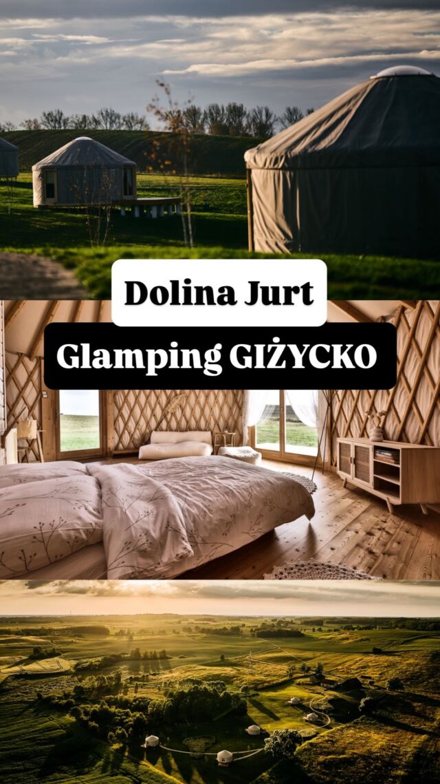 📍 DOLINA JURT – miejsce, w którym naprawdę odpoczniesz. @dolinajurt 
Z dala od miasta, hałasu i codziennego pędu.

🌿 Co to za miejsce?
To glamping stworzony przez Pawła (czyli mojego brata) i jego partnerkę Anetkę – w Sulimach pod Giżyckiem, na Mazurach.
Tu nie ma przypadku – każda jurta, każda roślina, każda deska stodoły została wybrana z sercem.

⛺️ Na miejscu znajdziesz:
– 5 komfortowych jurt (ok. 35 m² każda)
– łóżko małżeńskie, aneks kuchenny, łazienkę
– kominek, klimatyzację, świetlik w dachu
– ciszę, której szukasz
– przestrzeń tylko dla dorosłych (bez dzieci i zwierząt)
– opcję masażu, rowerów, kajaków, wycieczek po okolicy
– nowość: STODOŁA – przestrzeń na warsztaty, kolacje, spotkania

🌅 Idealne dla tych, którzy:
– chcą odetchnąć
– kochają naturę i estetykę
– szukają slow-life’u z wygodą
– planują romantyczny wyjazd lub twórczy reset

📍 Lokalizacja: Sulimy, k. Giżycka (Mazury)
📲 Rezerwacje i więcej info: @dolinajurt

🎥 Rolka pokazuje tylko fragment tego klimatu – resztę musisz poczuć na miejscu.

💬 Znasz kogoś, kto marzy o takim wyjeździe? Oznacz go!
❤️ Zapisz ten post, jeśli planujesz taki reset jeszcze w tym roku

@dolinajurt 

#glamping #jurta #jurty #mazury #agroturystyka #dolinajurt #mazury #glampingmazury #giżycko #sulimy #mazurycudnatury